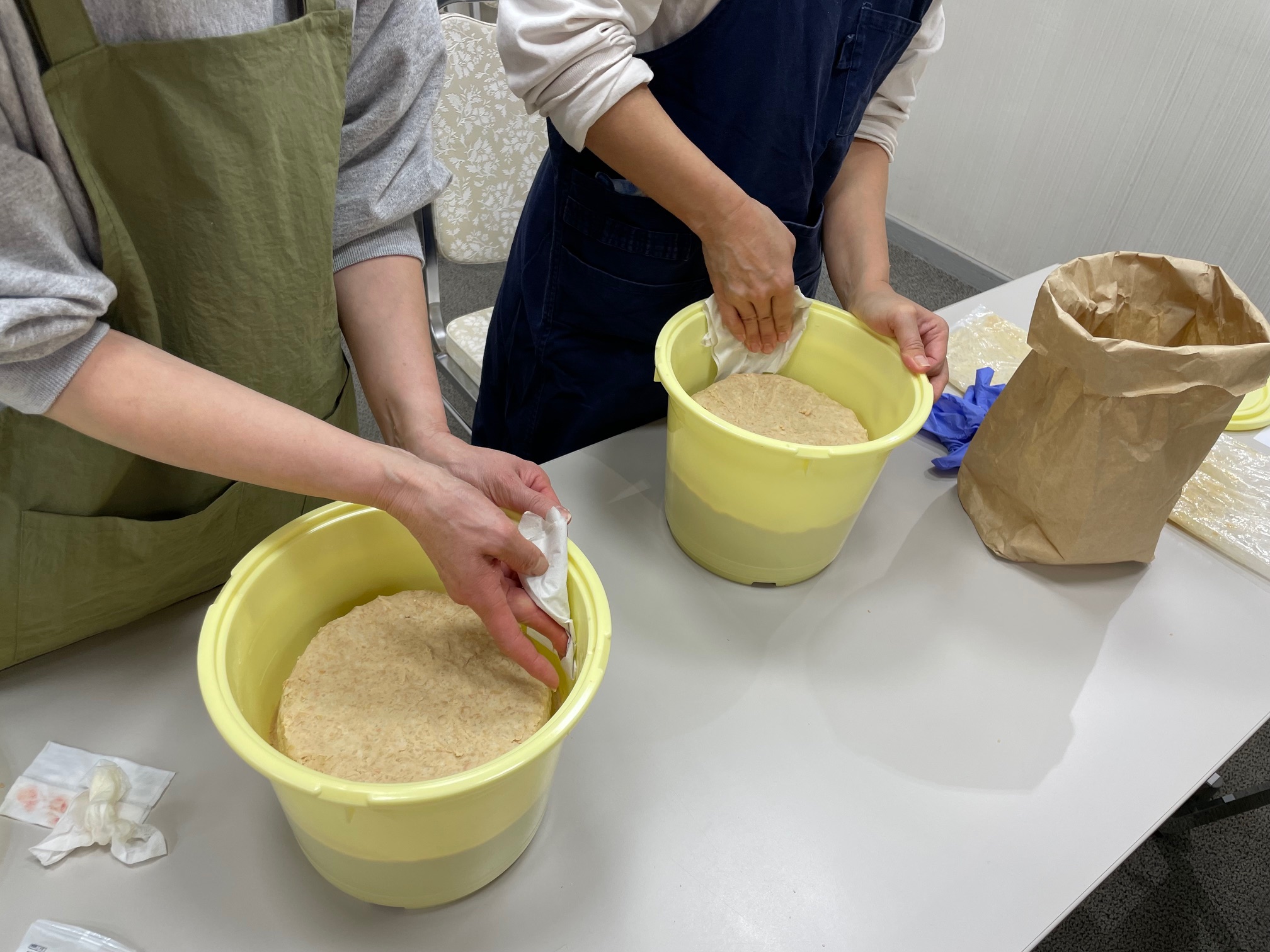 味噌づくり教室