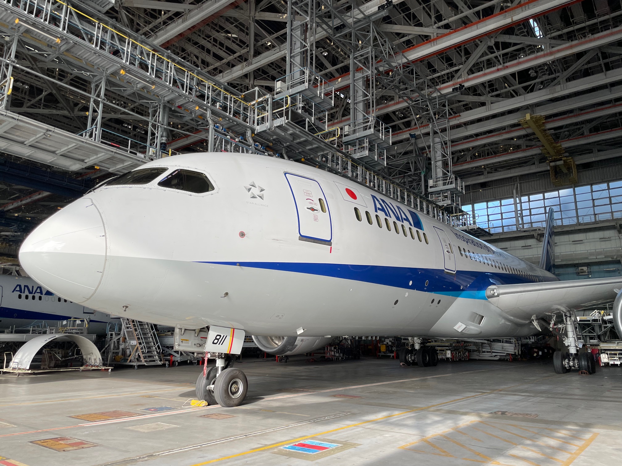 全日空工場見学